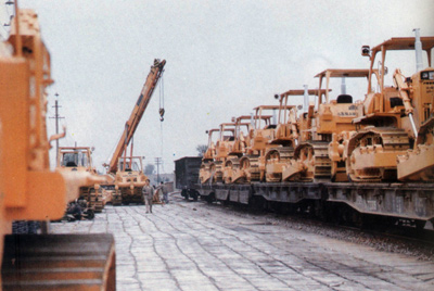 产品从金沙9159游乐场铁路专用线发车